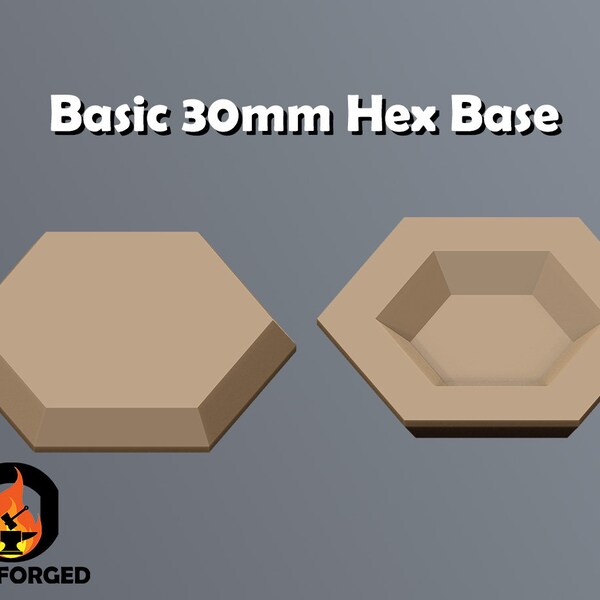 Basic 30mm Hex Base Pack |  Miniature |