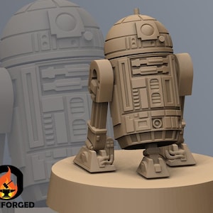 Dependable Droid SW Legion RPG 3D Printed Sci-FI Miniature Mini