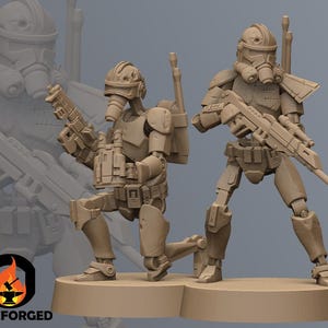 Clanker Covert Ops Strike Team SW Legion Miniature Mini RPG Sci-FI