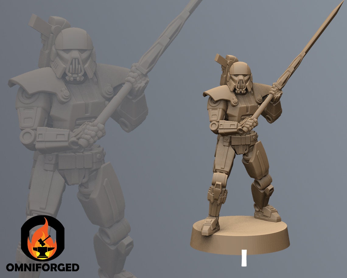 Terror Troopers Star Wars Legion Shatterpoint Anvilrage 3D Printed Mini - Picture 15 of 16