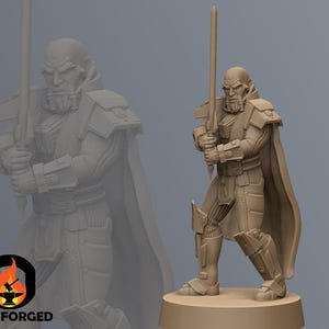 Emperors Wrath SW Legion RPG 3D Printed Sci-FI Miniature Mini