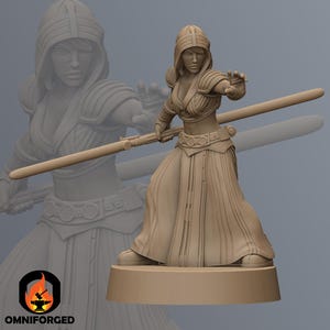Companion Jaesaa SW Legion RPG 3D Printed Sci-FI Miniature Mini
