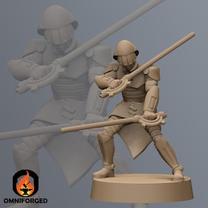 Authority Executioner 6 SW Legion RPG 3D Printed Sci-FI Miniature Mini