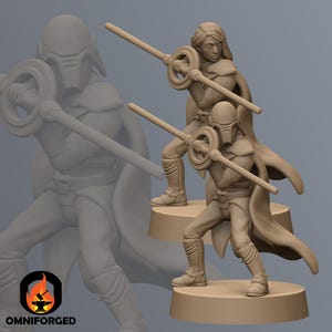 Authority Executioner 2 SW Legion RPG 3D Printed Sci-FI Miniature Mini