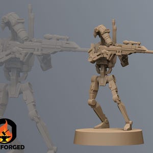 Clanker Sniper SW Legion Miniature Mini RPG Sci-FI