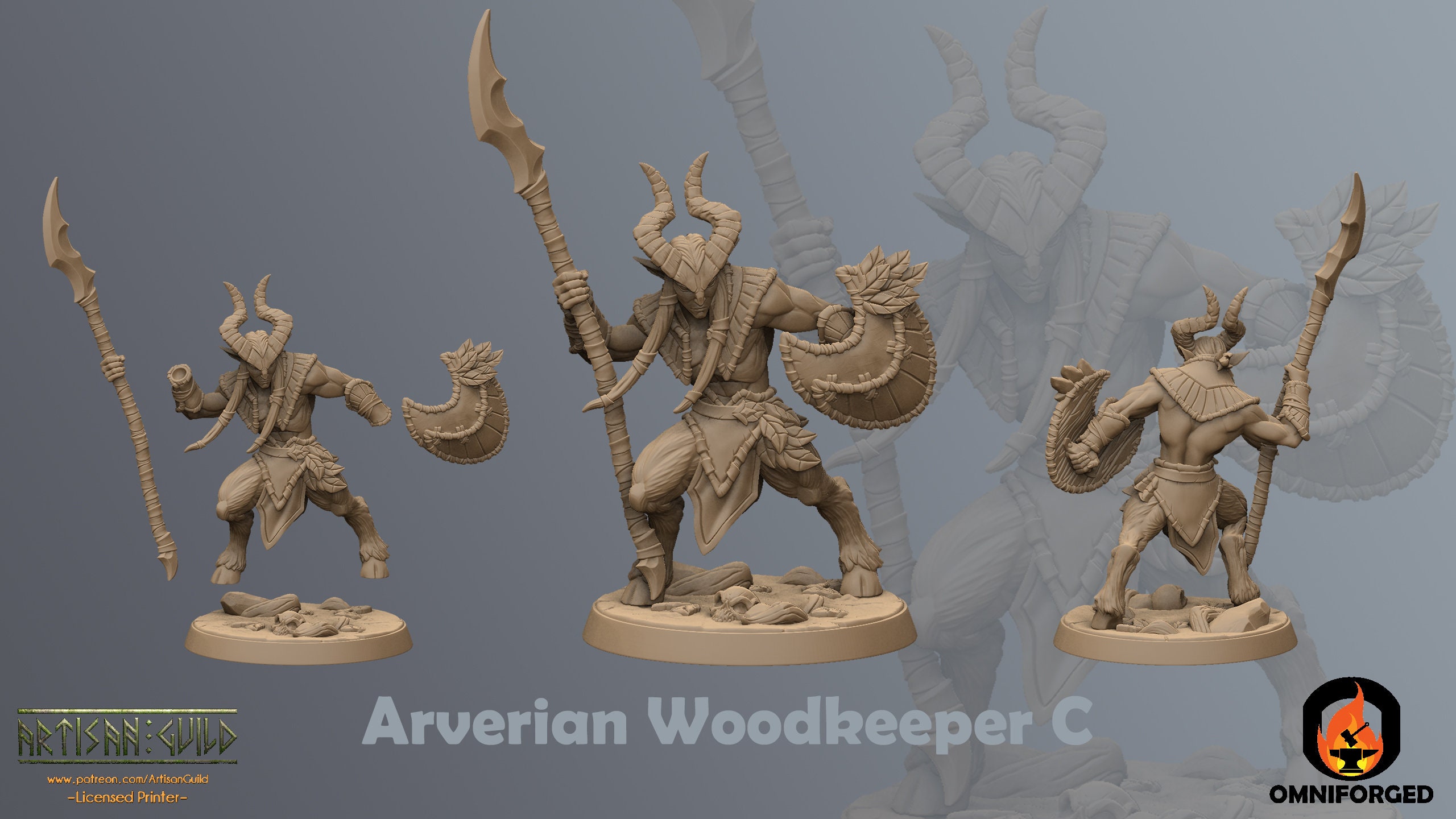 Arverian Woodkeepers | 32mm | Artisan Guild | Table Top Gaming | D&D | RPG | 3 - Picture 11 of 16