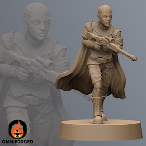Companion Kaliyo SW Legion RPG 3D Printed Sci-FI Miniature Mini