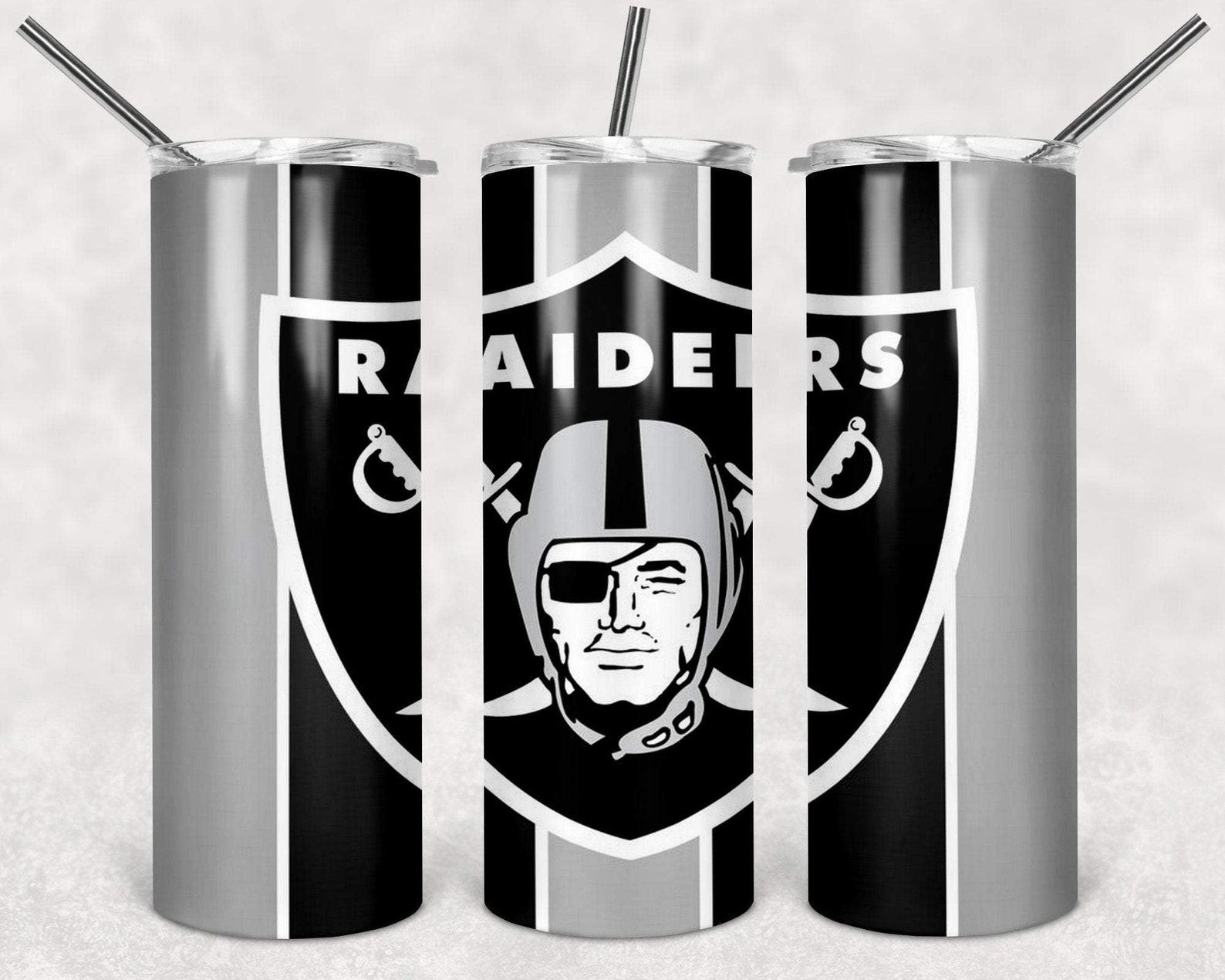 Las Vegas Raiders NFL tumbler wrap sublimation waterslide jpg Etsy