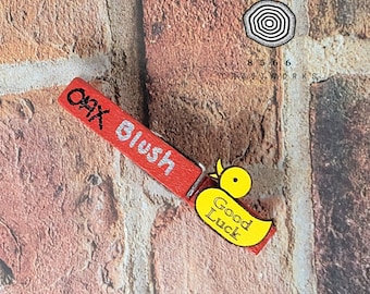 Cheerleading Ducks, Cheer Pin Decorations, Lucky Cheer Duck Charm