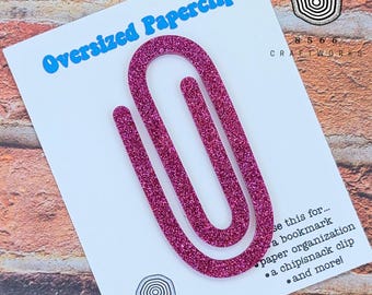 Large Paper Clips, Planner clips, jumbo clips, teacher gift, back to school gift, notebook clip,