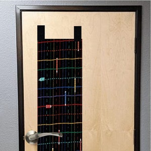 Pencil Grid Design   , Teacher Classroom Window Cover Safety Security, Emergency School.  Made with Snaps for easy storage + Free Shipping