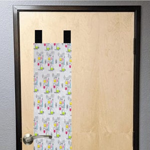 Chemistry , Teacher Classroom Window Cover Safety Security, Emergency School.  Made with Snaps for easy storage + Free Shipping