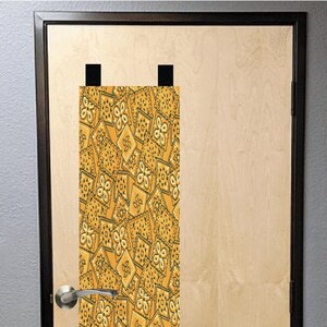 Yellow Bandanna Style Teacher Classroom Safety School Cover  Emergency Lockdown   With Snaps +Free Shipping!