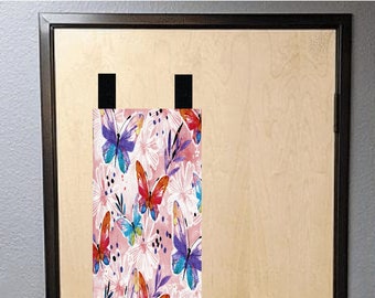 Butterfly Classroom Window Cover: Lockdown Safety, Blackout Backing