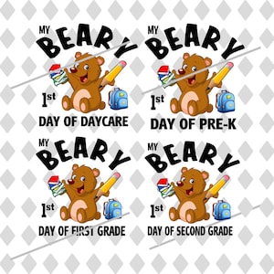 Back To School Beary Bundle Png.