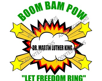 Dr. Martin Luther King, Let Freedom Ring PNG Download