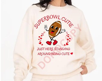 Superbowl Cutie PNG: DTF、昇華、熱転写（デジタルダウンロード）