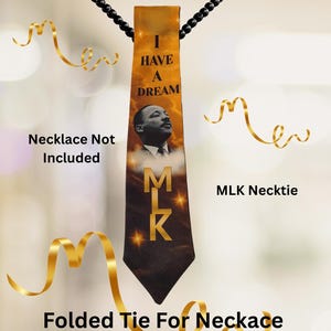 Martin Luther King Necklace - Etsy