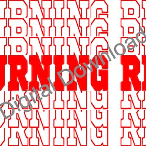 Turning Red Stacked Svg Png Great For Kids Birthdays