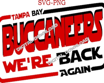Bay Town Tampa Gang  We're Back Svg-Png