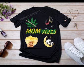 Mom Vibes Png Download Smoke Drink Snack and Sleep Png