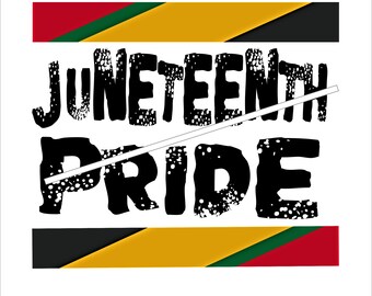 Juneteenth Pride Png Digital Download