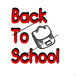 Back To School  Back Pack Svg Png