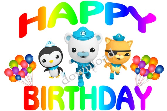 Octonauts High Quality Png Jpeg Download Etsy Finland