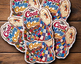 Coat Of Many Colors- Dolly Parton  Photo Iron-On Patch