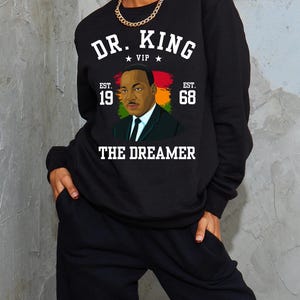 File PNG MLK The Dreamer: DTF, Sublimazione, Trasferimento Termico (Download Digitale)