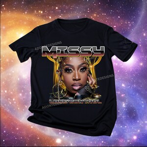 Lose Control With Missy E Throwback 80&#39;s Style Concert T-Shirt Missy Elliot