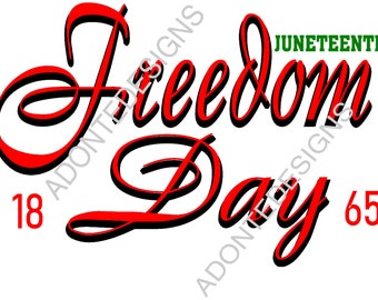 Freedom Day  Svg, Download , For Circuit Silhouette and Diy Projects.