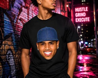 Chris Brown Inspired R&B Tour Unisex T-Shirt Black or White