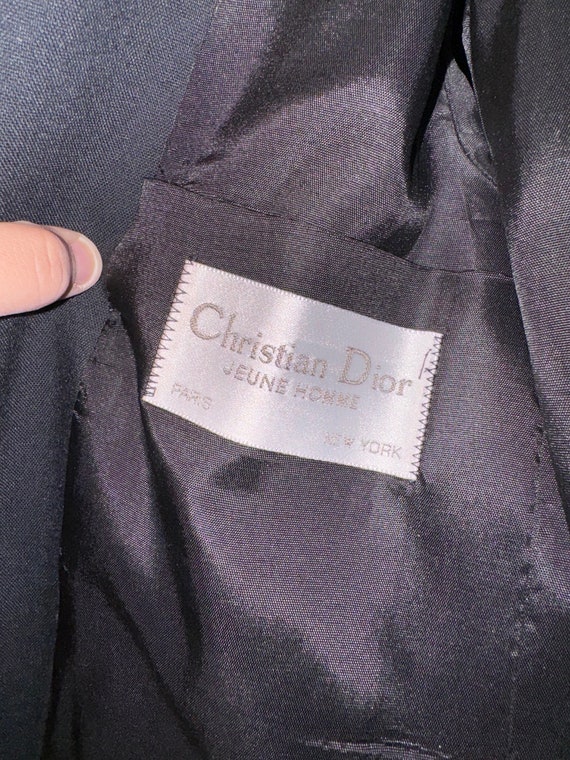 CHRISTIAN DIOR PARIS Newyork suit jacket Christian