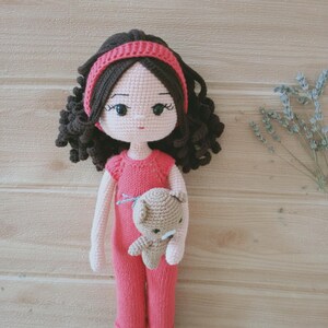 amigurumi Doll,amigurumi organic doll,%100 Handcrafted crochet doll, gift for baby and children, Handmade Doll,Handmade