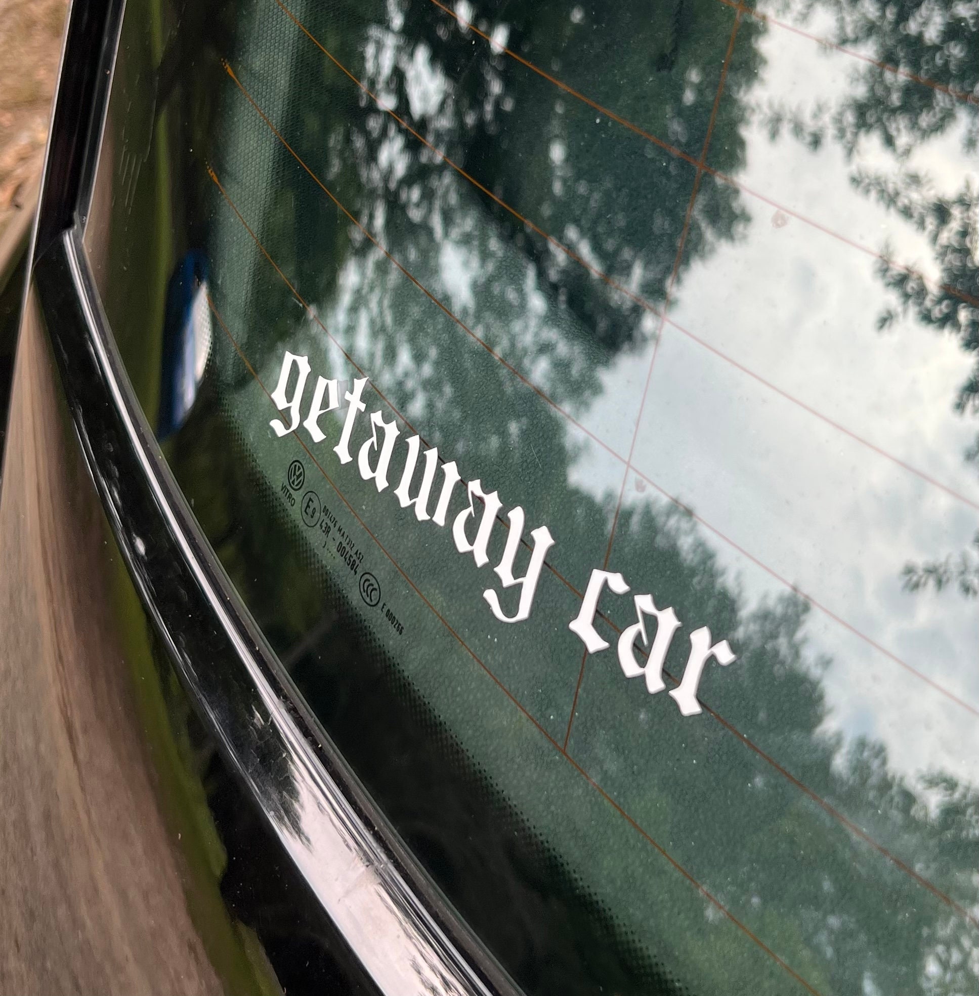 Taylor Swift Getaway Car Reputation Car Decal 