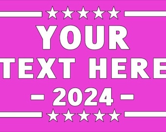 Customizable Decal/Sticker Presidential Candidate Inspired 2024