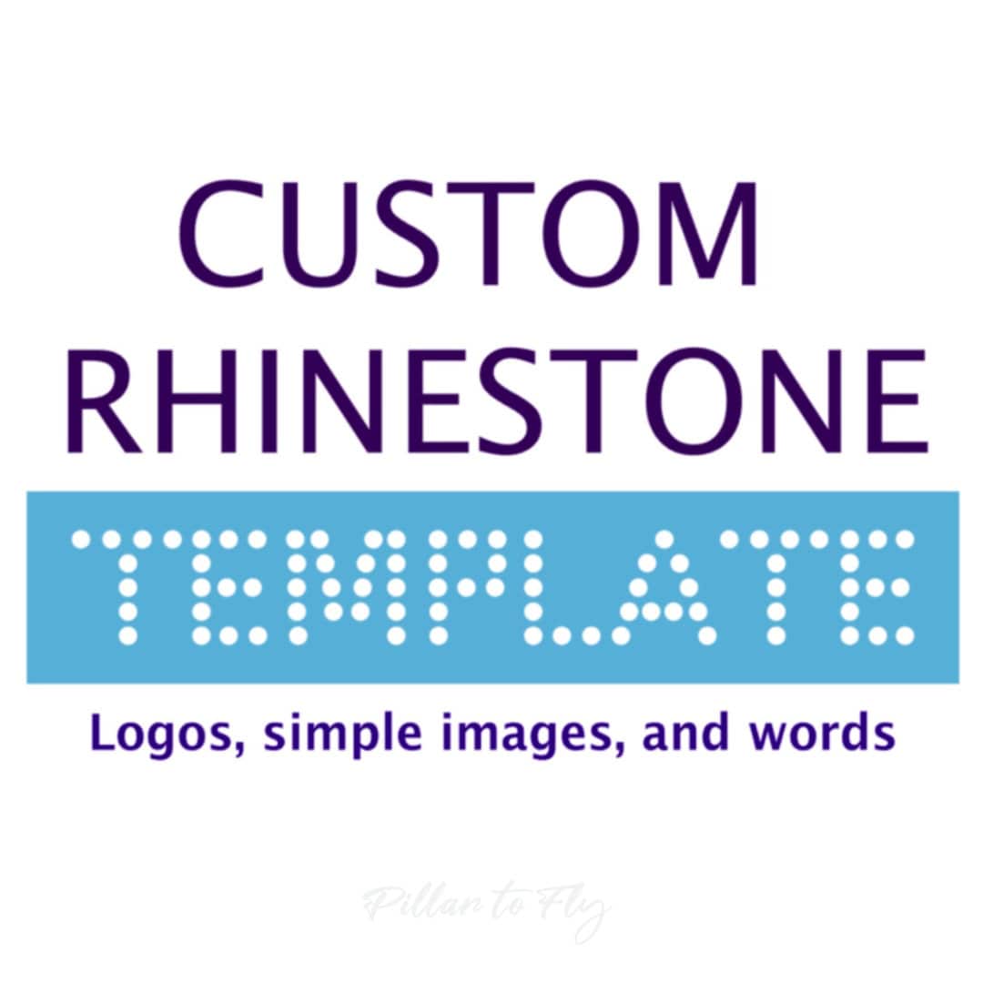 Custom Rhinestone Template Custom Rhinestone Template - Etsy