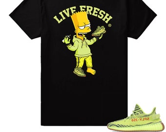 frozen yellow yeezy back tab