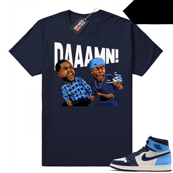 Damn Meme Shirt Match Obsidian Unc 1st 