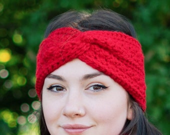 Kristine Ear Warmer | Crochet Ear Warmer Pattern