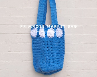 Reusable Market Bag Pattern | Crochet Market Bag Pattern
