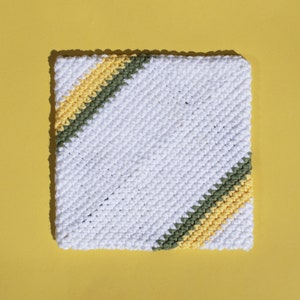 Lemon Drops Potholder | Crochet Pattern
