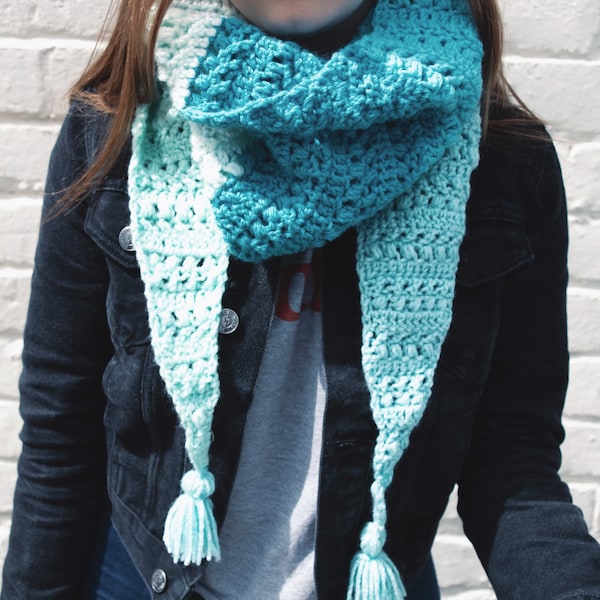 Paige's Convertible Mod Scarf | Crochet Pattern