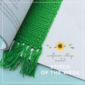 Woven Bookmark | Crochet Bookmark Pattern