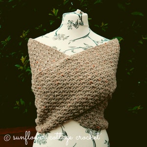 Highland Wrap | women's Crochet Wrap Pattern | Outlander Inspired Wrap