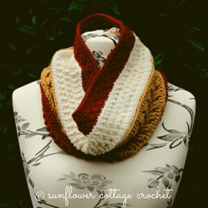 Mixed Toffee Cowl | Crochet Cowl Pattern