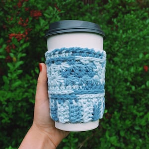 Oh My Stars! Coffee Beanie Cozy | Crochet Pattern | Coffee Cup Cozy