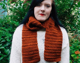 Pomander Men's Scarf | Crochet Scarf Pattern