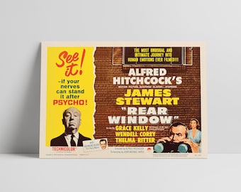 裏窓 16x12 映画ポスター - Etsy 日本